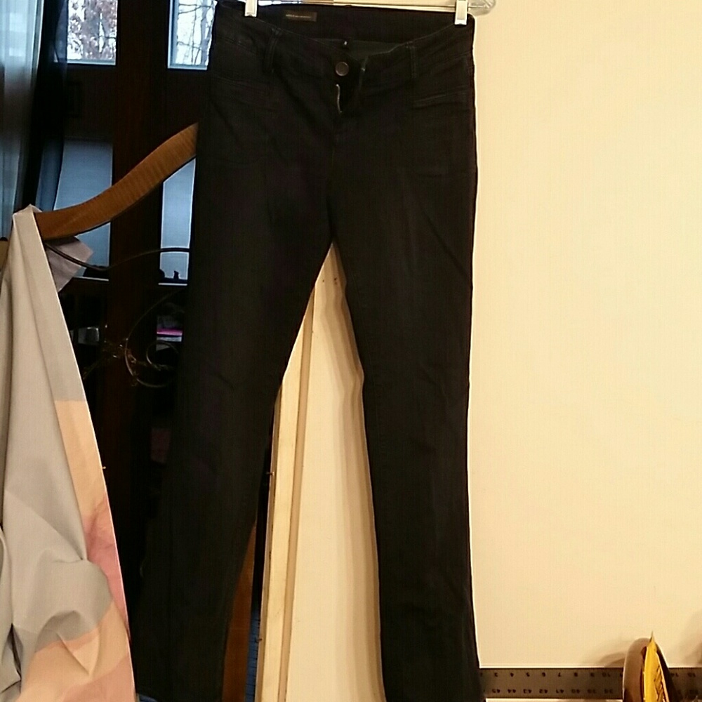 Jeans.  Dark blue